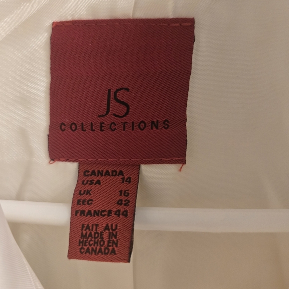 JS Collections Women's Blazer Size 14 - Picture 6 of 7